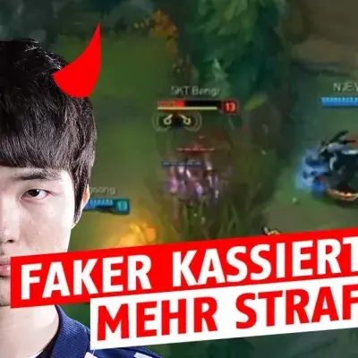 League of Legends: Faker bekommt aus einem unerwarteten Grund immer mehr Strafen aufgebrummt