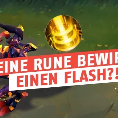League of Legends: Eine Rune bewirkt, dass man einen kontinuierlichen Mini-Flash hat!