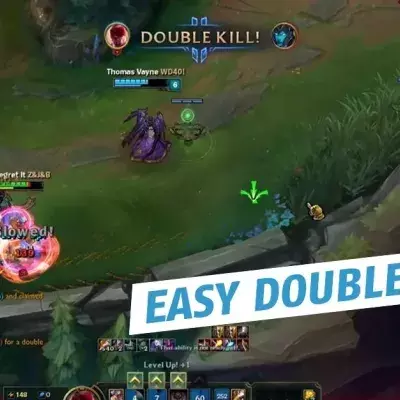 League of Legends: Doppelkill mit Lee Sin auf der Botlane? Einfach!