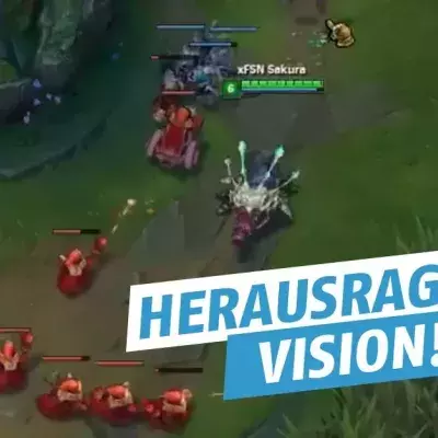 League of Legends: Herausragende Vision! Er sieht die Zukunft