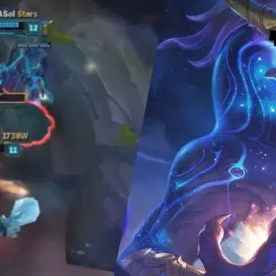 League of Legends: Er klaut den blauen Buff, doch sein Teamkollege hat eine wunderschöne Antwort