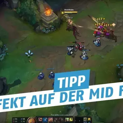 League of Legends: Mit diesen 10 Tipps farmt ihr perfekt auf der Midlane