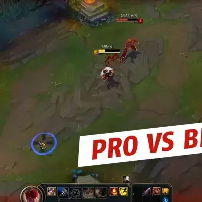 League of Legends: Mit einer Hand! Pro-Gamer im Duell gegen Bronze-Spieler
