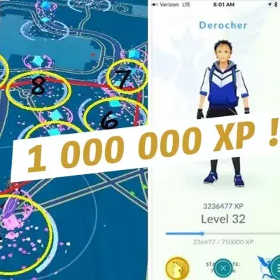Pokémon GO: Jimmy Derocher sammelt an einem Wochenende eine Million XP