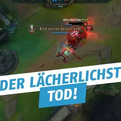 League of Legends: Lächerlicher Tod! Anschließend Ragequit?