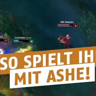 League of Legends: So spielt ihr mit Ashe, dem besten ADC auf Patch 6.15