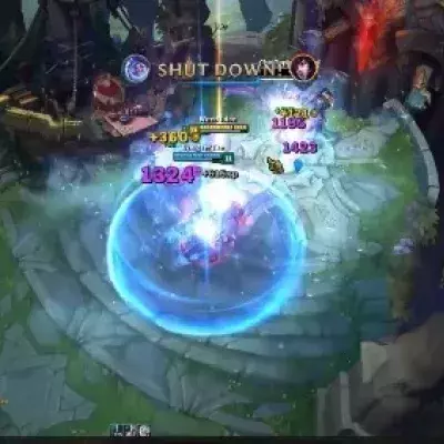 League of Legends: Dank epischer Technik! Nunu mit Triple-Kill im Brunnen