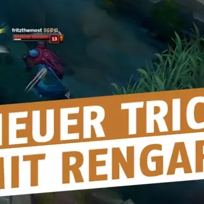 League of Legends: Rengar kann auf sein eigenes Auge springen!