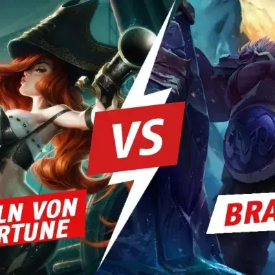 League of Legends: Braum blockiert 50 Kugeln gleichzeitig von Miss Fortune