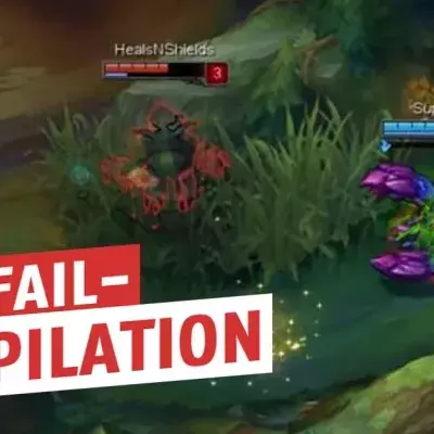 League of Legends: Lustig! Missratene Flash-Jukes im Mix