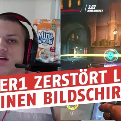 Twitch: Fail auf Overwatch! Ein aus LoL verbannter Spieler zerstört seinen Bildschirm