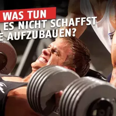 So schaffst du es endlich, Muskelmasse aufzubauen!