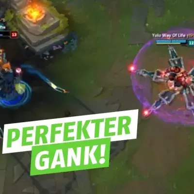 League of Legends: Perfekter Gank auf der SoloQ!