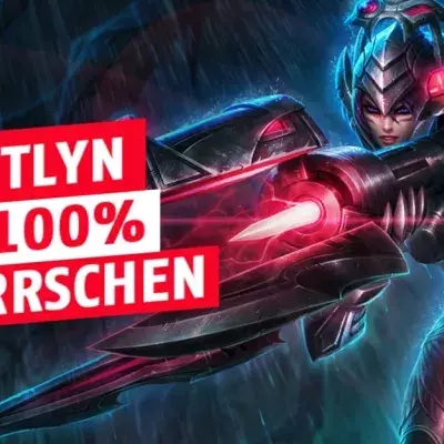 League of Legends: Perfekt! Er setzt Caitlyn genial ein