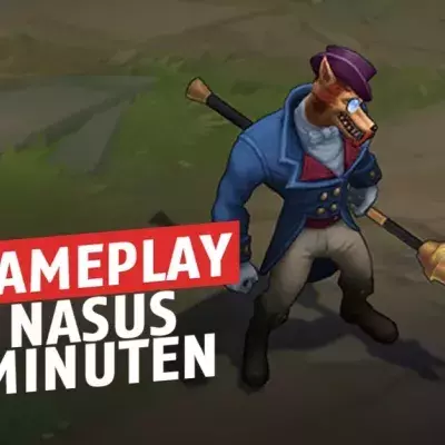League of Legends: Nasus'Gameplay in 2 Minuten erklärt