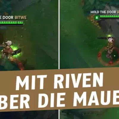 League of Legends: Mit diesen Tricks springt ihr mit Riven über die Mauern im Dschungel