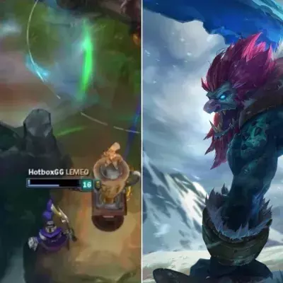 League of Legends: Trundle rettet ihren Verbündeten mit einer Menge Stil
