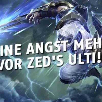 League of Legends: So dodgt ihr Zeds Ulti mit Pantheon ohne Item