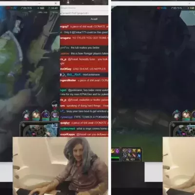 Twitch: Er streamt League of Legends aus der Badewanne