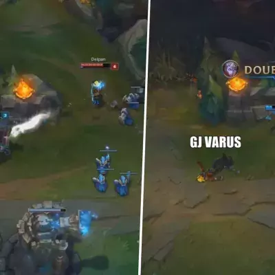 League of Legends: Er verschafft seinem AFK-ADC ein Double!