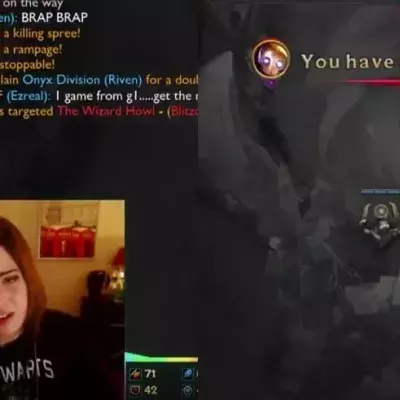 League of Legends: Gamerin feedet absichtlich während eines Live-Streams auf Twitch