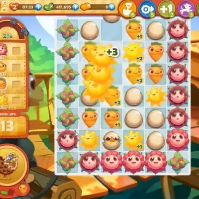 Farm Heroes Saga Level 843: Lösungen, Tipps und Tricks