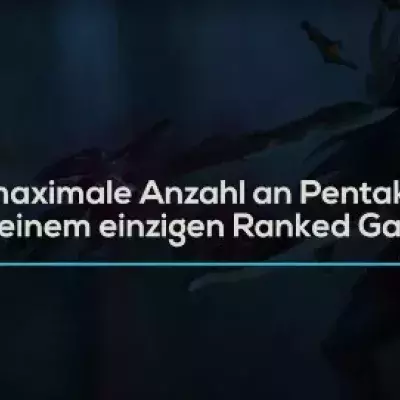 League of Legends: Was ist der Rekord für Pentakills in einer einzigen Ranked-Partie?