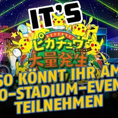 Pokémon GO: Details zum ersten Pokémon-Go-Stadium-Event und wie ihr daran teilnehmen könnt