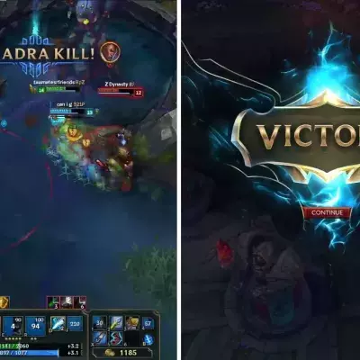 League of Legends: Kapitulation! Sie vermiesen dem Gegner einen Pentakill