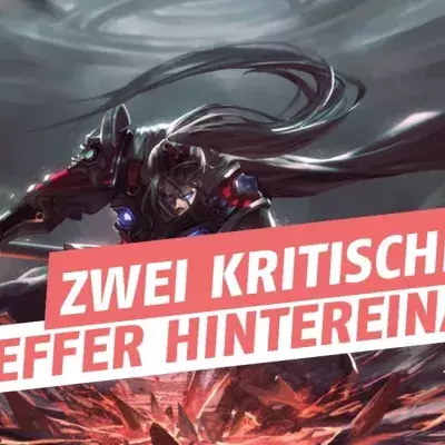 Xin Zhao kann zwei kritische Treffer hintereinander ohne Stuff landen