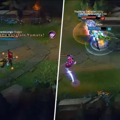 League of Legends: Ein Bronze-3-Spieler mit dem größten AFK-Bait der Welt