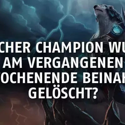League of Legends: Welcher Spieler wurde am vergangenen Wochenende beinahe gelöscht?