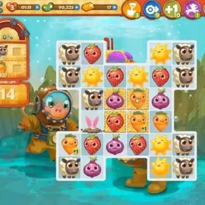 Farm Heroes Saga Level 614: Lösungen, Tipps und Tricks