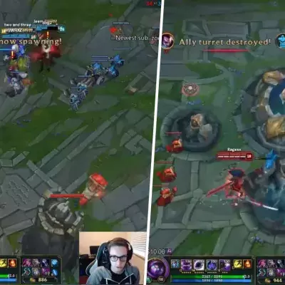 League of Legends: Bjergsen tickt bei einem epischen Base Race aus