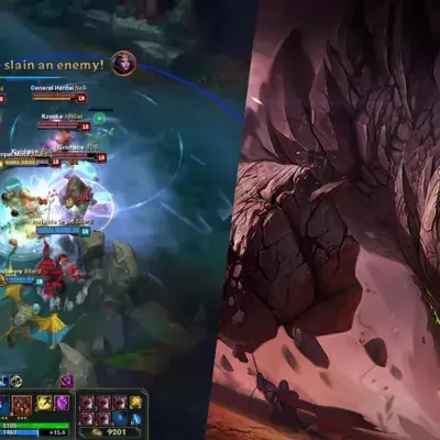 League of Legends: Eisgeborenen-Handschuhe! Malphite baut eine Riesenzone