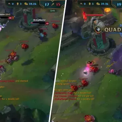 League of Legends: Tristana mit einem fürchterlichen Jump für ihr Team