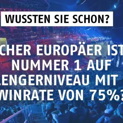 League of Legends: Welcher Europäer ist die Nummer 1 auf Challengerniveau mit einer Winrate von 75%?