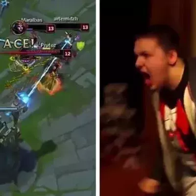League of Legends: Die Reaktion eines Call of Duty Spielers, als man ihm seinen Pentakill vermasselt