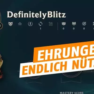 Das neue Ehrensystem spielt endlich wirklich eine Rolle im Spiel