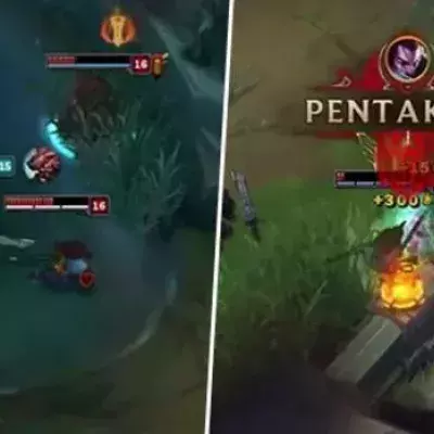 League of Legends: Als sein Dschungler ihn im Stich lässt, wagt er den Pentakill