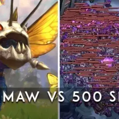 League of Legends: Kog’Maw kann auf dem 5.22 Patch in nur wenigen Sekunden 500 Vasallen zerstören