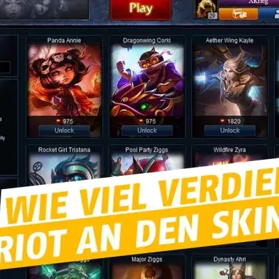 League of Legends: So viel verdient Riot Games an jedem neuen Skin