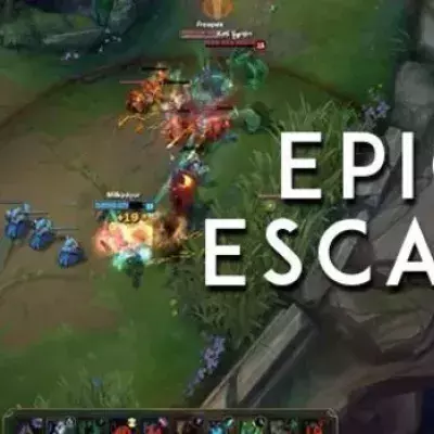 League of Legends: Kindred mit einer epischen Flucht im 1on3