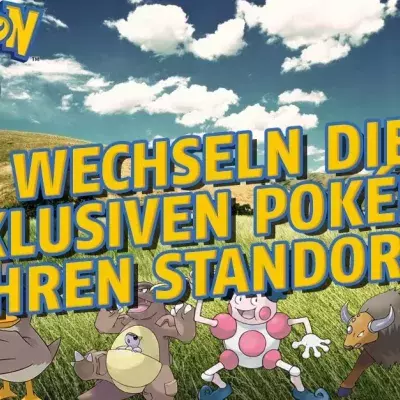 Pokémon GO: Die exklusiven Pokémon könnten wandern