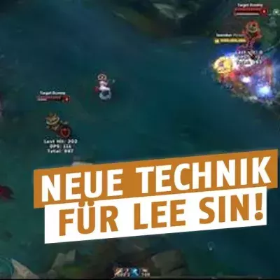 League of Legends: Mit dieser neuen Technik könnt ihr mit Lee Sin noch miesere Kicks austeilen