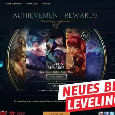 League of Legends: Bald wird es leichter, ein neues Konto zu erstellen