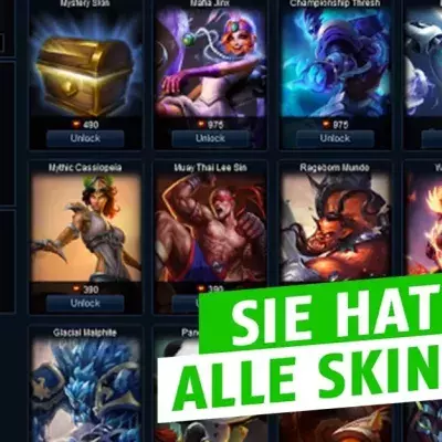 League of Legends: Diese Spielerin hat alle Skins des Spiels und antwortet den Fragen der Gamer