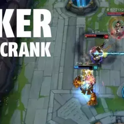 League of Legends: Fakers Blitzcrank verteidigt die Basis im 1vs4