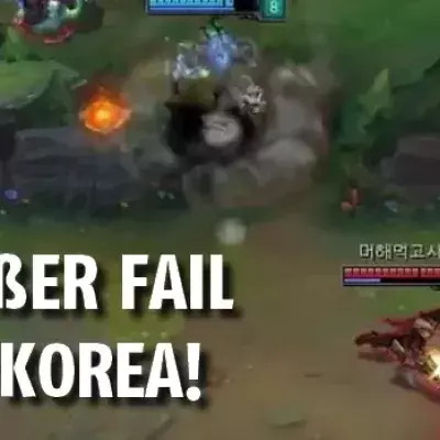 League of Legends: Wenn koreanische Spieler mit komischen Fails brillieren