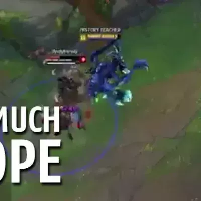 League of Legends: Wie man mit Cho'Gath einen Rengar abwehrt